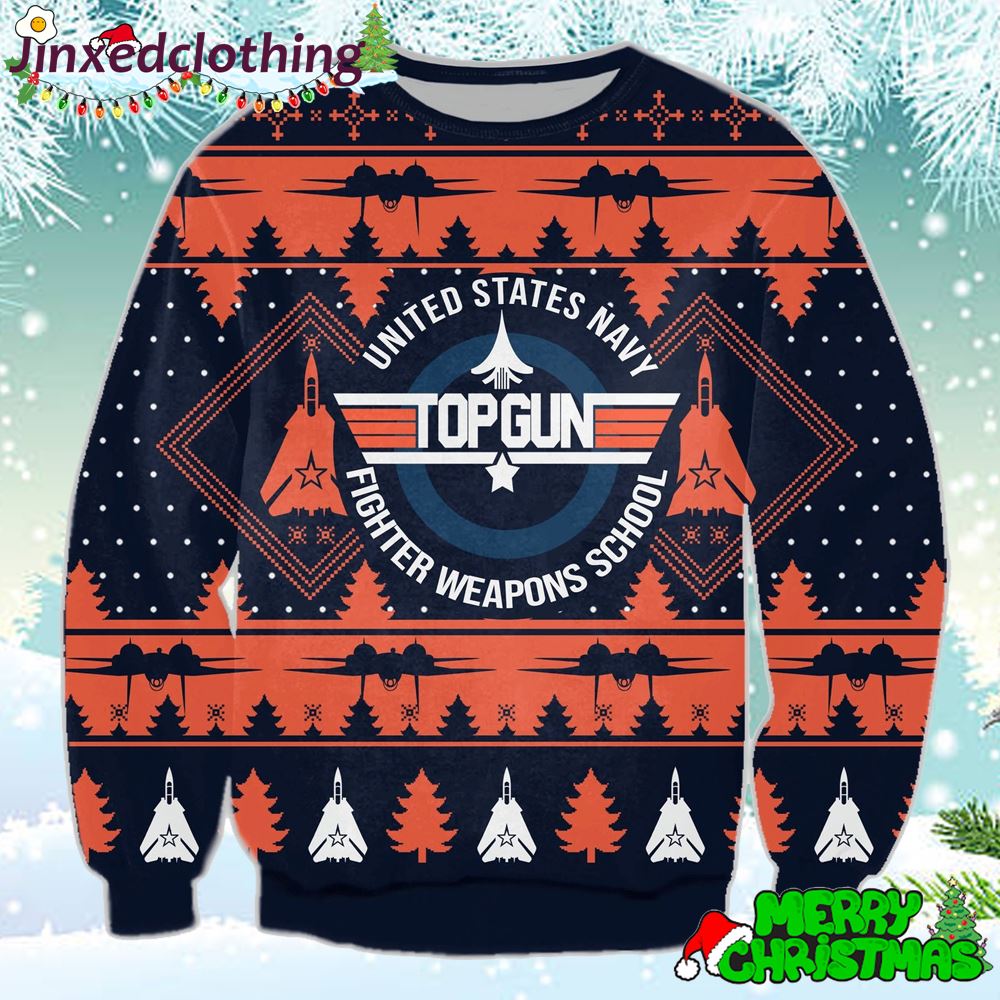 Top Gun Christmas Ugly Sweatshirt 2022 